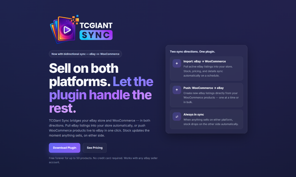 TCGiant Sync Thumbnail